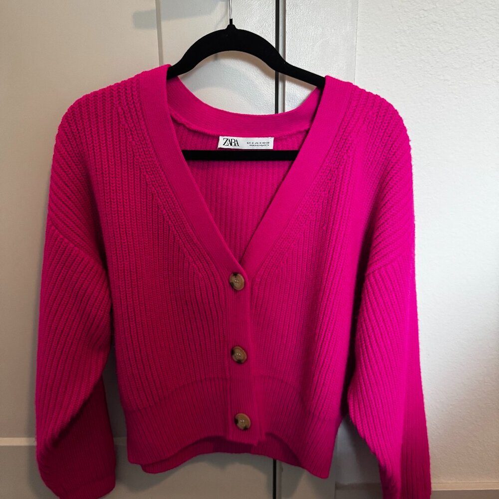 Zara Pink Cardigan